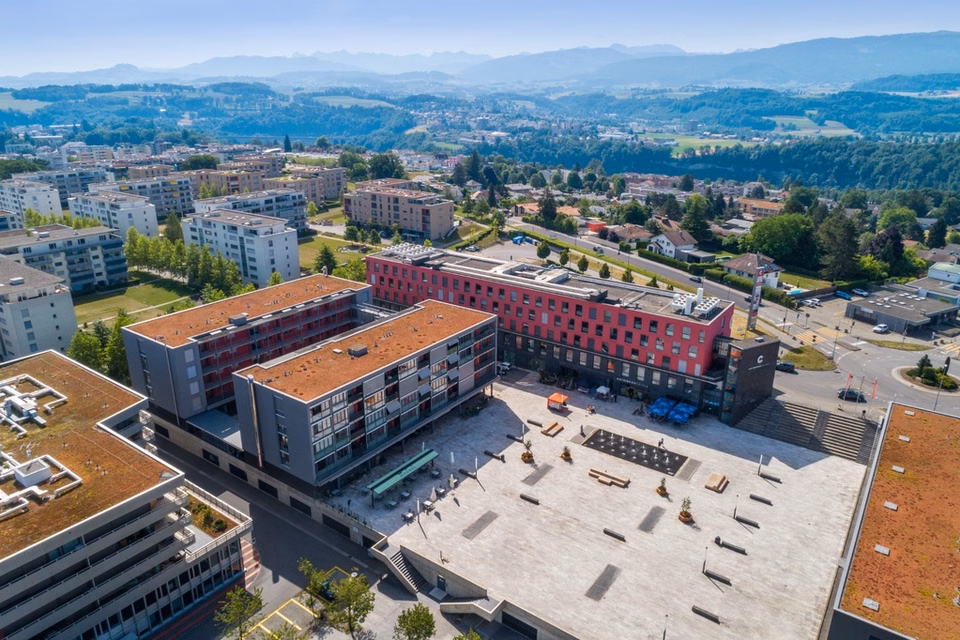 Cormanon Centre, Superficie luminosa di 58 m2 al piano terra, Rue du Centre - 8, 1752 Villars-sur-Glâne, Fribourg, CH