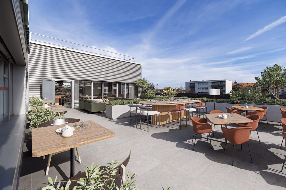 Locale per studio al 2° piano con accesso alla terrazza - Centro commerciale Seepark, EKZ Seepark, Bleichestr., 8280 Kreuzlingen, Thurgau, CH