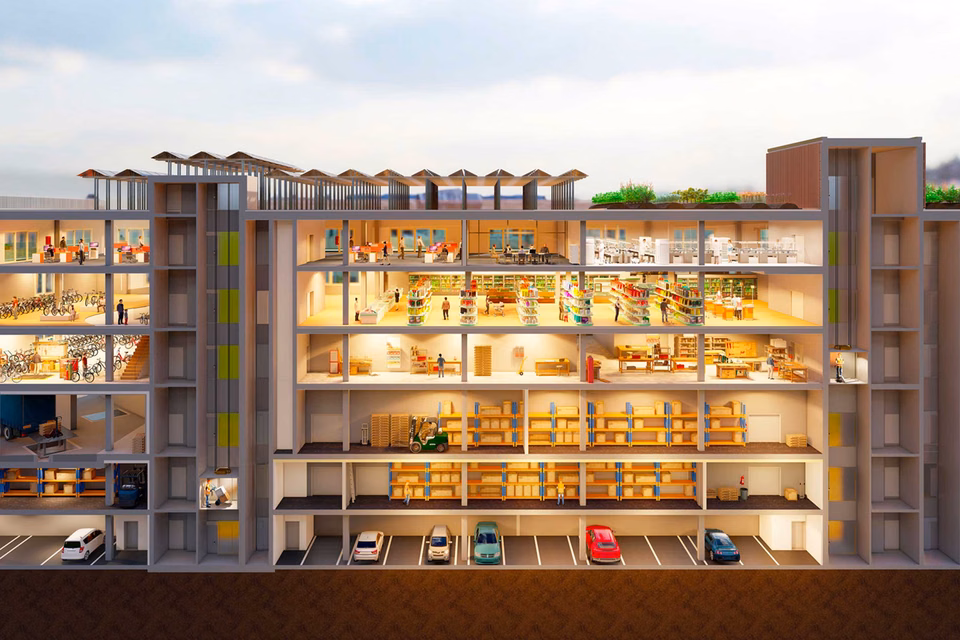 Surfaces de bureaux agiles à Renens pour activités exigeantes, av. des Baumettes, 1020 Renens VD, Vaud, CH