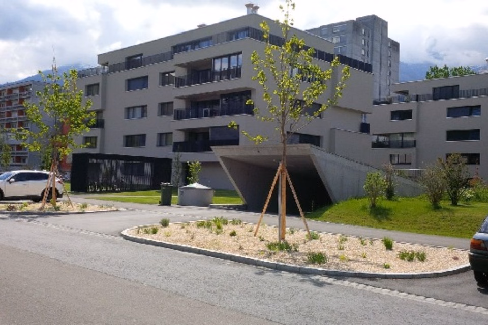Places de stationnement à Brunnenstr. 9, Buchs, Brunnenstr., 9470 Buchs SG, St. Gallen, CH