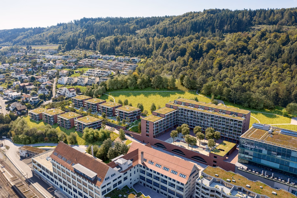Place de parking pour motos à proximité immédiate de la gare Horgen Oberdorf, Dammstr. 18, AP Baufeld, 8810 Horgen, Zurich, CH