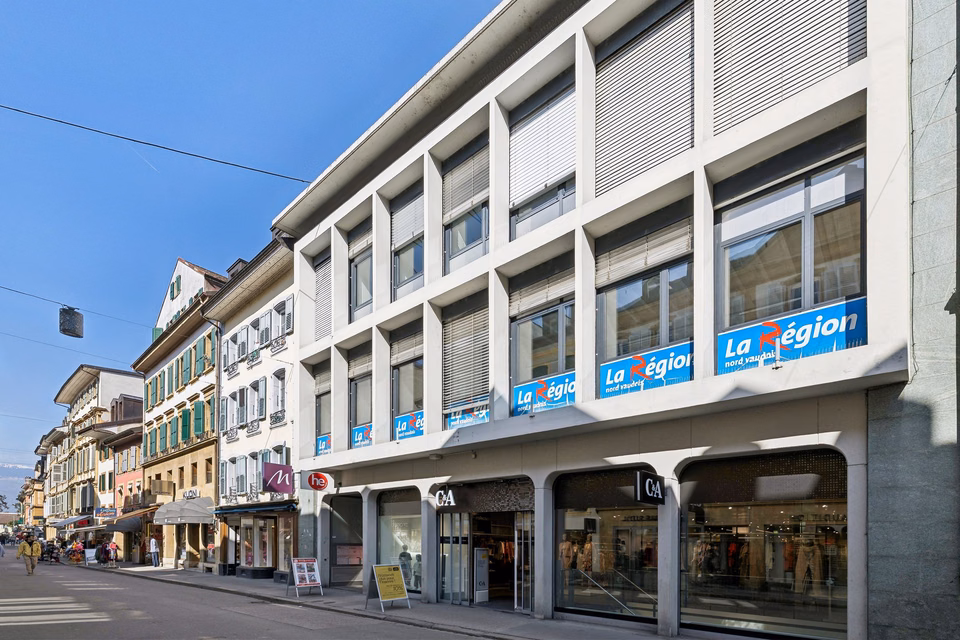 Surface idéalement située au centre-ville piéton de la ville, Rue du Lac - 14, 1400 Yverdon-les-Bains, Vaud, CH