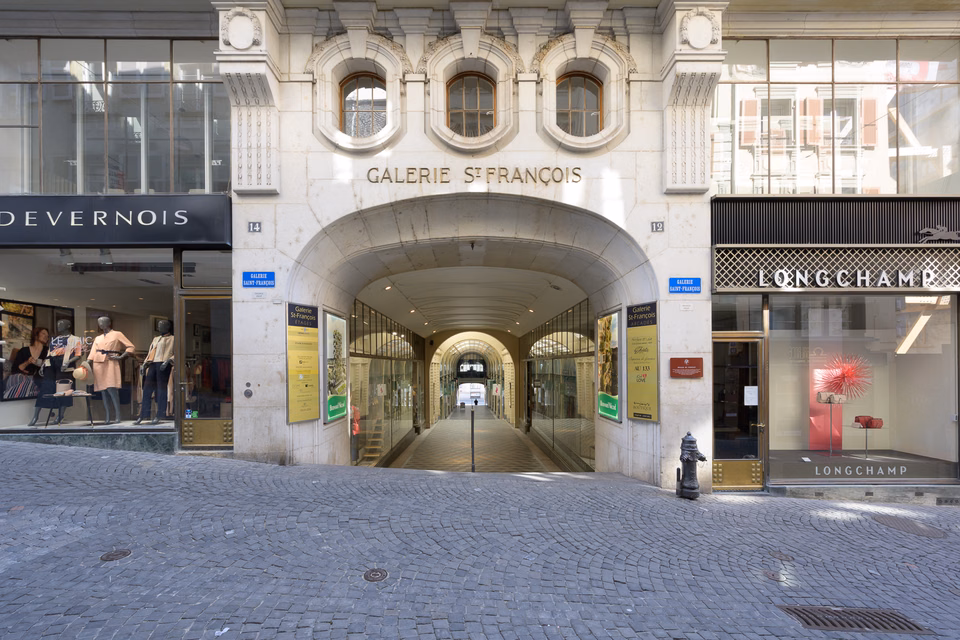 Schaufenster zu vermieten in der Galerie Saint-François, Galerie St - François, 1003 Lausanne, Vaud, CH