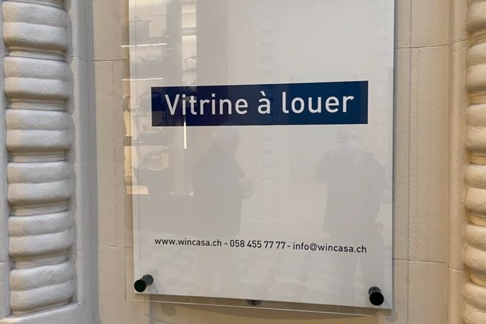 Schaufenster zu vermieten in der Galerie Saint-François, Galerie St - François, 1003 Lausanne, Vaud, CH