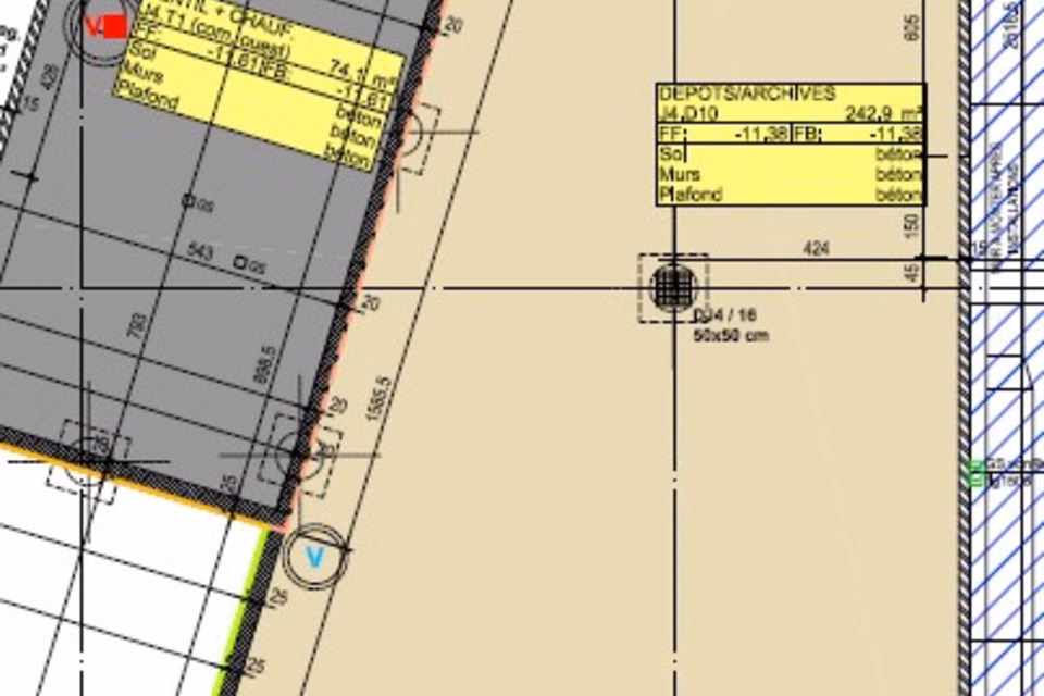 Deposito di stoccaggio di 213 m², Rte Sainte Thérèse, 1700 Fribourg, Fribourg, CH