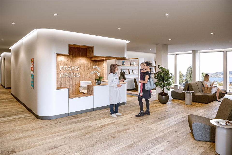 Locaux commerciaux centraux et modulables sur le site Horgen Oberdorf, Fabrikgasse / Dammstrasse, 8810 Horgen, Zurich, CH