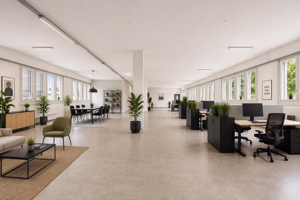 Beaucoup d'espace pour bouger et réussir – 267 m² de surface commerciale avec de nombreuses places de stationnement, Romanshorner Strasse, 8280 Kreuzlingen, Thurgau, CH