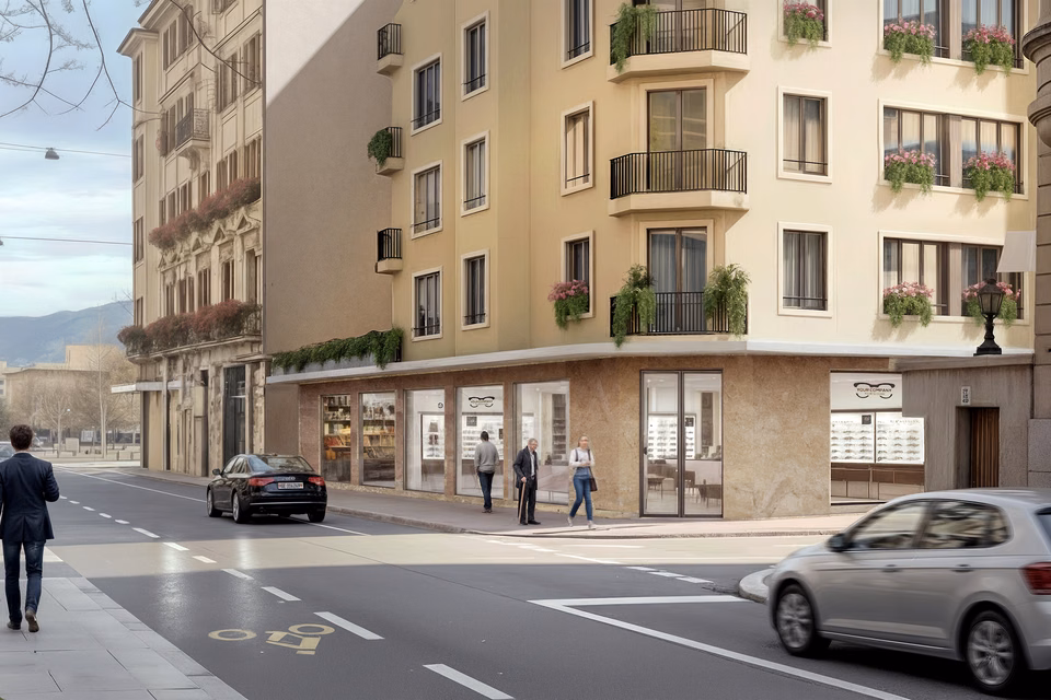 Great visibility for this new retail unit to be fitted out according to your project, Rue des Charmilles, 1203 Genève, Geneva, CH
