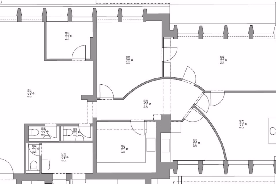 Spacious 125 m2 office for rent at Boulevard de Pérolles 32, Boulevard de Pérolles, 1700 Fribourg, Fribourg, CH