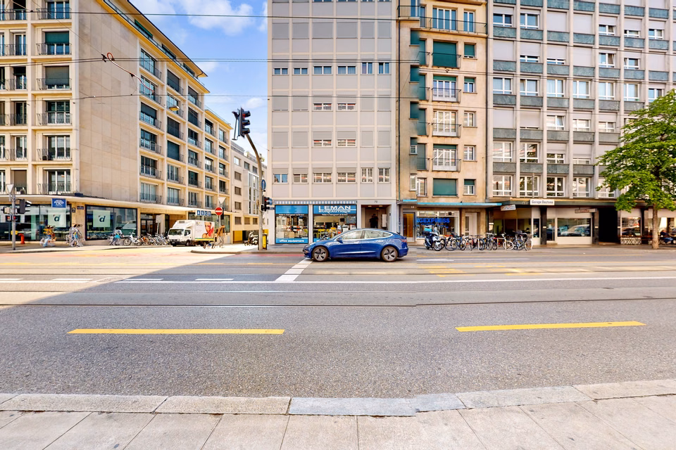 Quartiere della stazione di Cornavin, bel locale commerciale in affitto, Rue Rothschild, 1202 Genève, Geneva, CH