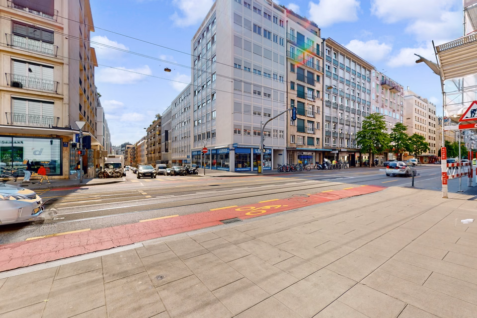 Quartiere della stazione di Cornavin, bel locale commerciale in affitto, Rue Rothschild, 1202 Genève, Geneva, CH