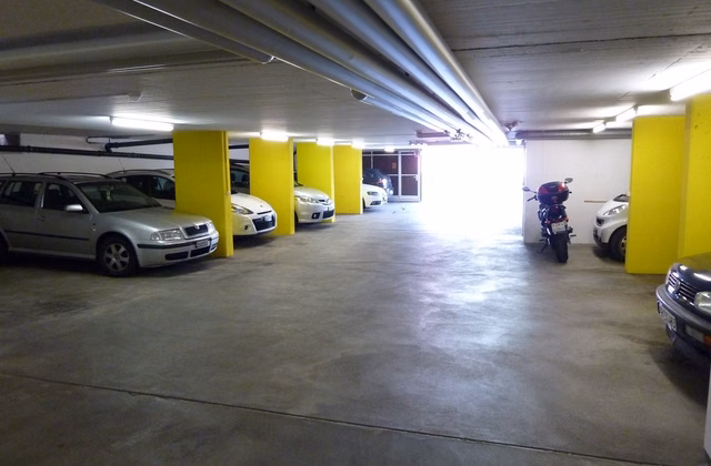 Motorcycle parking space for rent