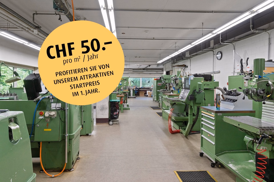Alle Möglichkeiten für Sie - Lager- und Produktionsfläche im UG, Oristalstrasse, 4410 Liestal, Basel-Landschaft, CH