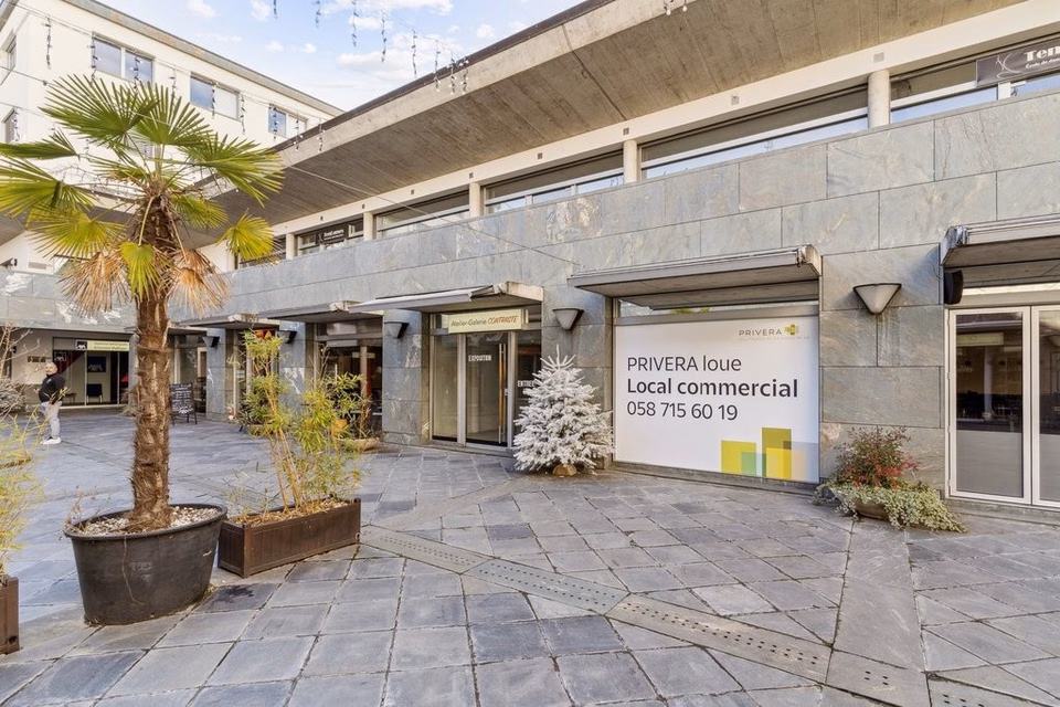 Arcade im Stadtzentrum von Sierre zu vermieten, sofort oder nach Vereinbarung, Avenue du Rothorn, 3960 Sierre, Valais/Wallis, CH