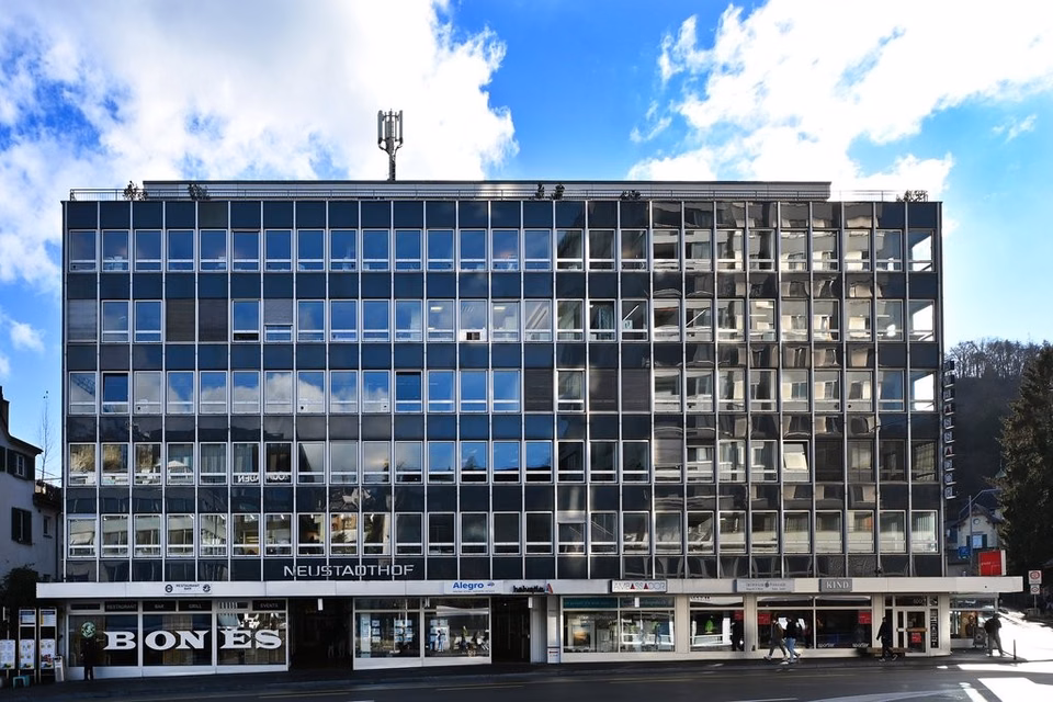 Bright 65 m² office space in a central location in Baden, Mellingerstrasse, 5400 Baden, Aargau, CH
