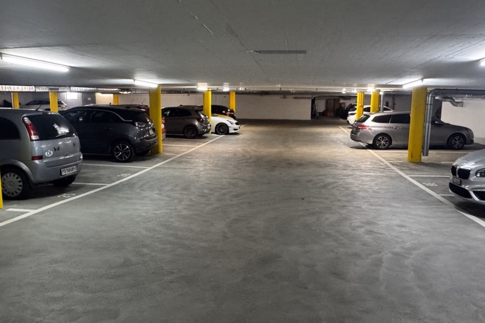 Place de parking en sous-sol à louer à Arbon, Friedenstrasse 15, 15a, 15b,, 9320 Arbon, Thurgau, CH