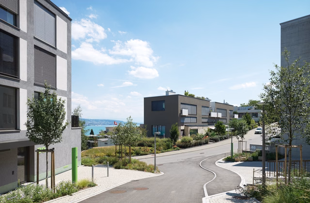 Spazi ufficio e atelier ispiranti con vista sul lago in immobile rappresentativo