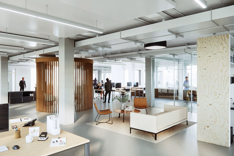 500 m² ufficio quasi nuovo, climatizzato, con vista diretta sulle attività di volo, Flughofstrasse, 8152 Glattbrugg, Zurich, CH