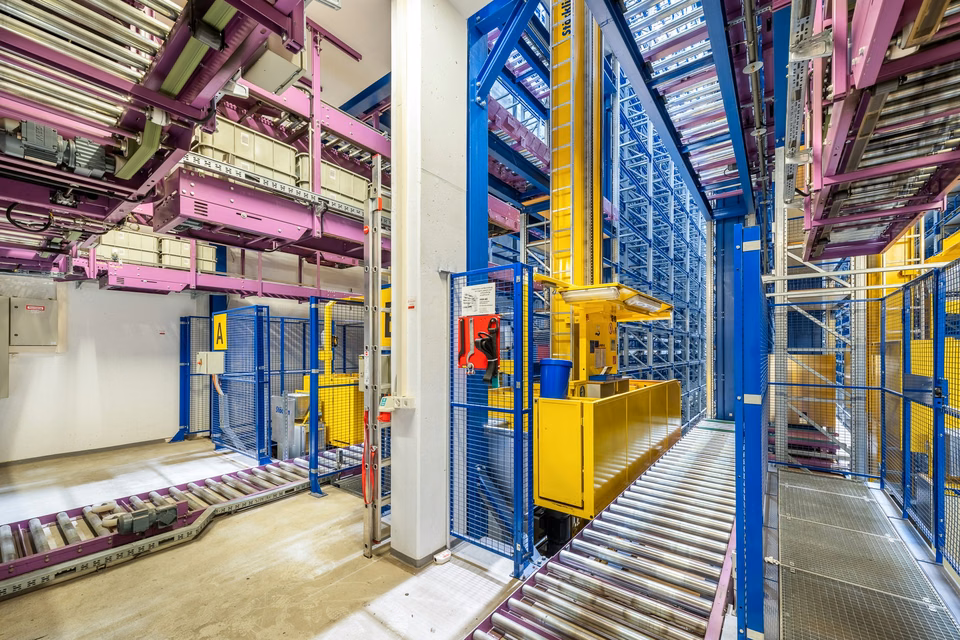 Magazzino ad alta scaffalatura semiautomatico con ca. 2'200 posti pallet standard in locazione a lungo termine, Althardstrasse, 8105 Regensdorf, Zurich, CH